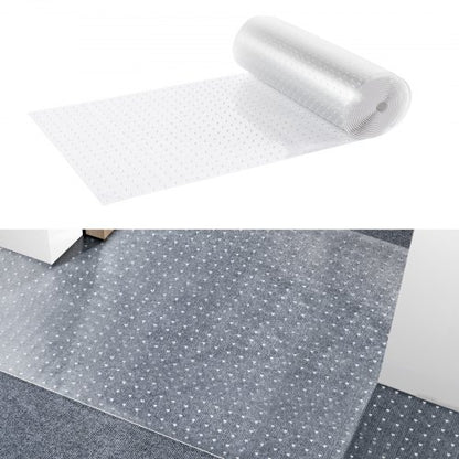 Carpet Protector for Pets, 24" x 25' PVC Scratch-Proof Cat Carpet Protector for Doorway, Anti-Slip Cat Scratch Protector Mat, Easy to Cut Plastic Carpet Scratch Stopper, Cat Scratch Guard Carpet