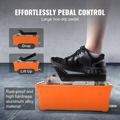 Hydraulic Tire Bead Breaker 10000 PSI Foot Pump for Tractor Truck Tire