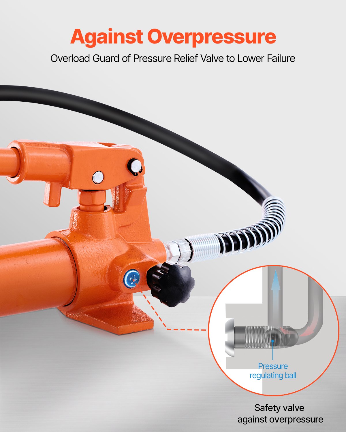 Hydraulic Shop Press, 10 T H-Frame Shop Press with Press Plate & H-shaped Base, Stable Garage Floor Adjustable Hydraulic Press with Relief Valve, Fit for Bending, Straightening & Stamping