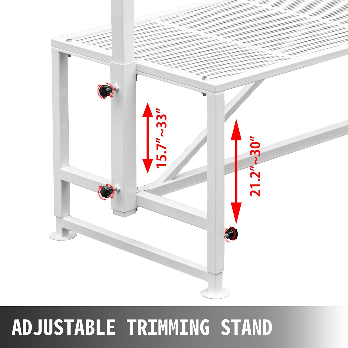 Livestock Stand 51x23 inches, Trimming Stand with Straight Head Piece, Goat Trimming Stand Metal Frame Sheep Shearing Stand Livestock Trimming Stands