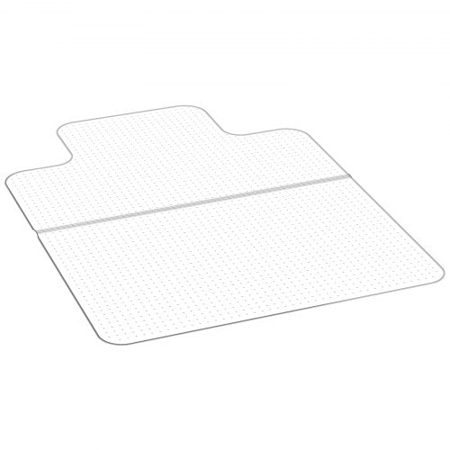 Chair Mat with Lip, 915 x 1225 mm Office Chair Mat for Low Pile Carpeted Floors, Plastic Floor Protector Rug with Studded, Non-Slip & Easy to Clean, Smooth Glide Under Desk Rug for Home Office