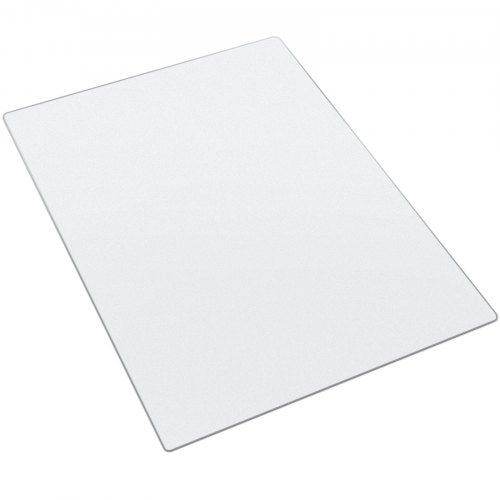 Stolsmatta, 765 x 1215 mm transparent kontorsmatta för hårda golv, golvskydd för rullstolar, halkfri och lätt att rengöra, smidig glidmatta under skrivbordet för hemmakontor (rektangulär)