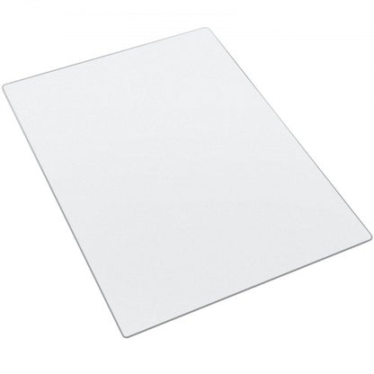 Stolsmatta, 765 x 1215 mm transparent kontorsmatta för hårda golv, golvskydd för rullstolar, halkfri och lätt att rengöra, smidig glidmatta under skrivbordet för hemmakontor (rektangulär)