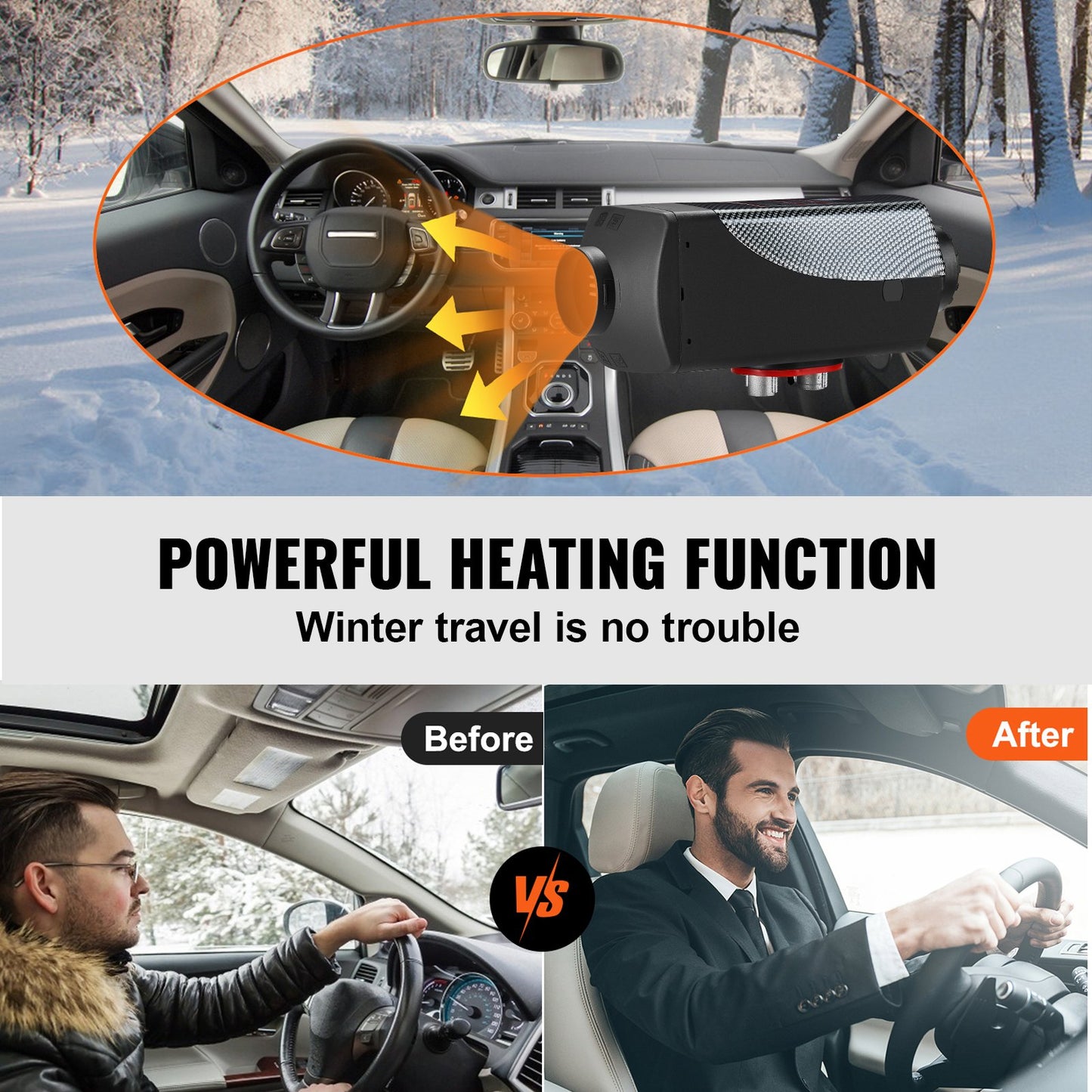 12V 8KW dieselluftvärmare med LCD-brytare, dieselvärmare med fjärrkontroll och annat tillbehörskit, 12V 8KW parkeringsvärmare