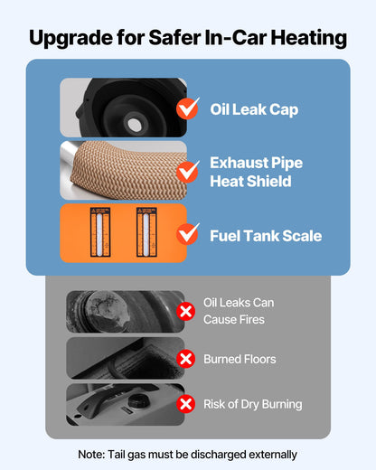 Diesel Air Heater, 12-24V 8KW, Fast Heating Diesel Parking Heater with Remote Control and Color Digital Display, Low Noise, Voice Announcement, for RV, Truck, Camper, Van, Boat and Trailer