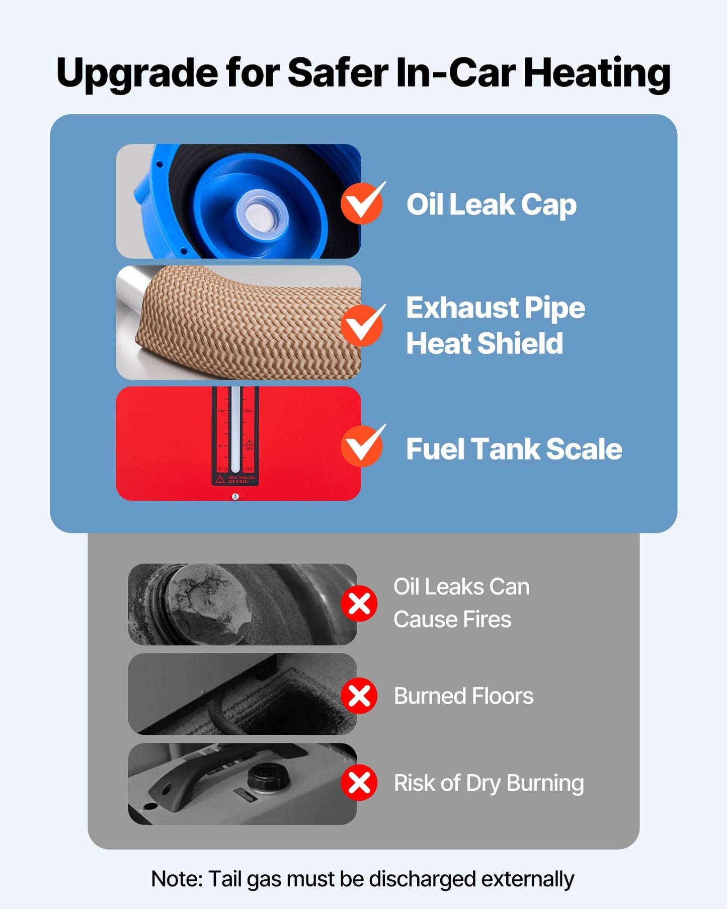 Diesel Air Heater, 12-24V 8KW, Fast Heating Diesel Parking Heater with Remote Control and Black LCD Switch, Low Noise, Pre-Heating Function, for RV, Truck, Camper, Van, Boat and Trailer