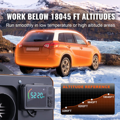 Diesel Air Heater All-in-one 12V 5KW Bluetooth App LCD for Car RV