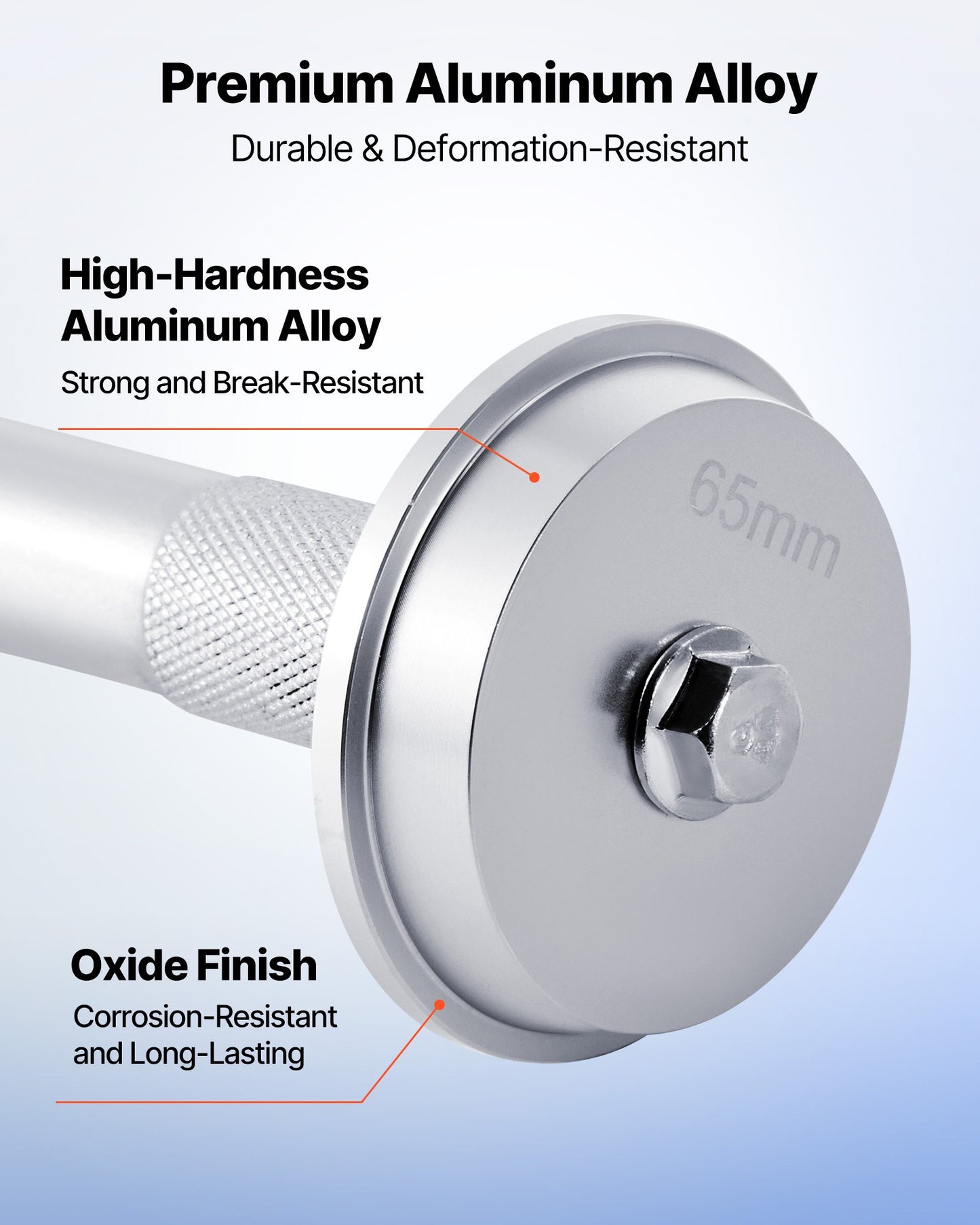 Bearing Press Kit, 10 Pcs, Bearing Race and Seal Driver Set with 9 Bushings and Handle Shaft, Bushing Driver Tool Set, Heavy Duty Aluminum Alloy Removal Installation Tool Kit with Storage Case