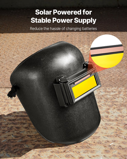 Automatisk nedbländande svetslins 108 x 51 mm, svetslins med skugga 9, äkta färg, dubbla ljusbågssensorer, kompatibel med de flesta svetshjälmar för TIG-, MIG-, MMA- och ljusbågssvetsningstillämpningar