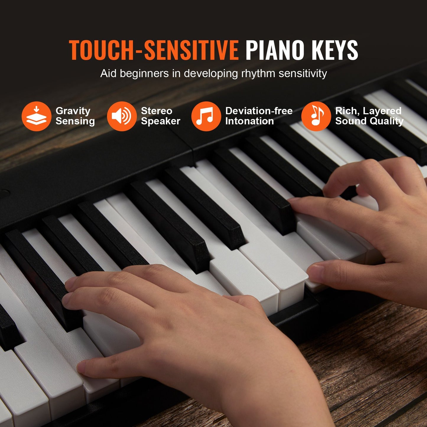 88 Key Folding Keyboard Piano, Bluetooth & MIDI, Portable Electronic Digital Foldable Piano with Stand Sustain Pedal Bag Touch Sensitive Keys, Rechargeable for Beginners Teens Adults, Black