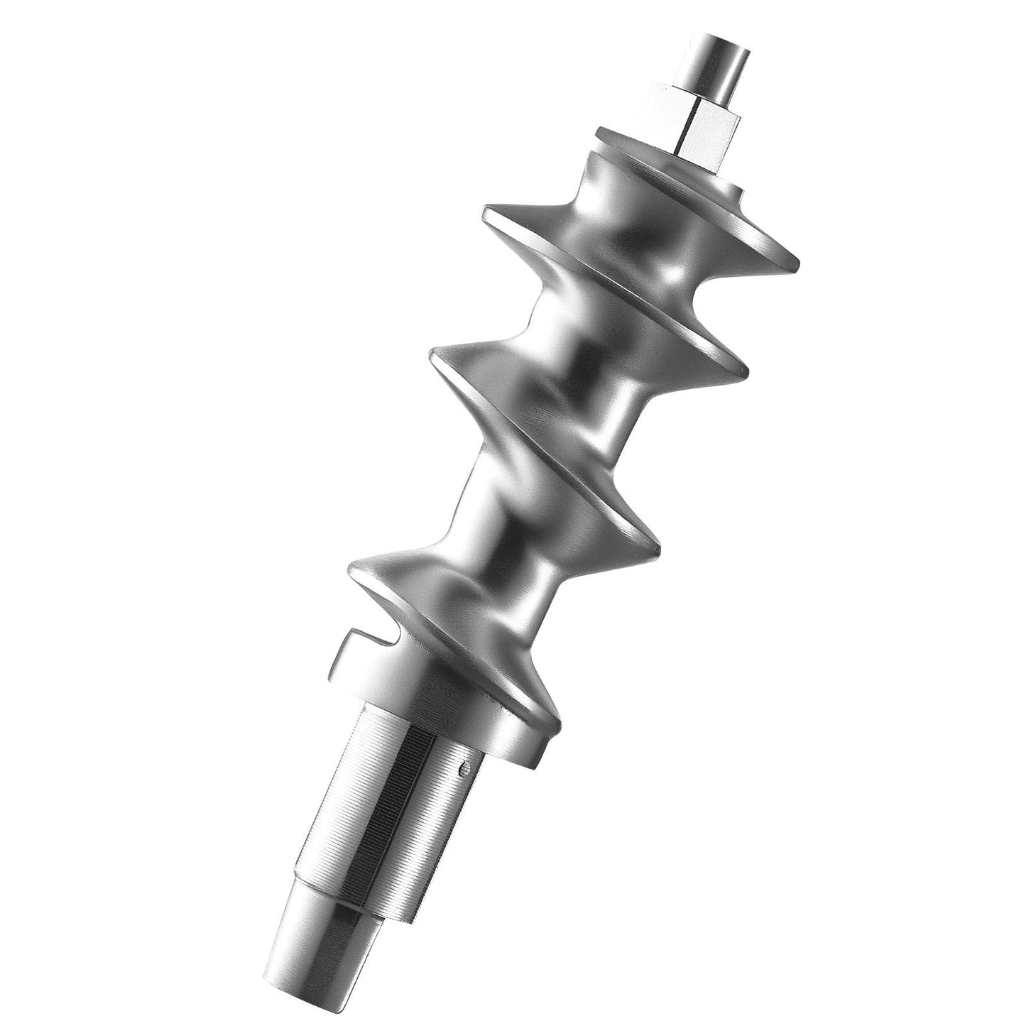 Manuell köttkvarn, köttkvarn i 304 rostfritt stål med handvev och stålbordsklämma, korvfyllare med 2 skärplattor och 4 korvrör, matkvarn för nötkött, chili, fläskkött, köksbord