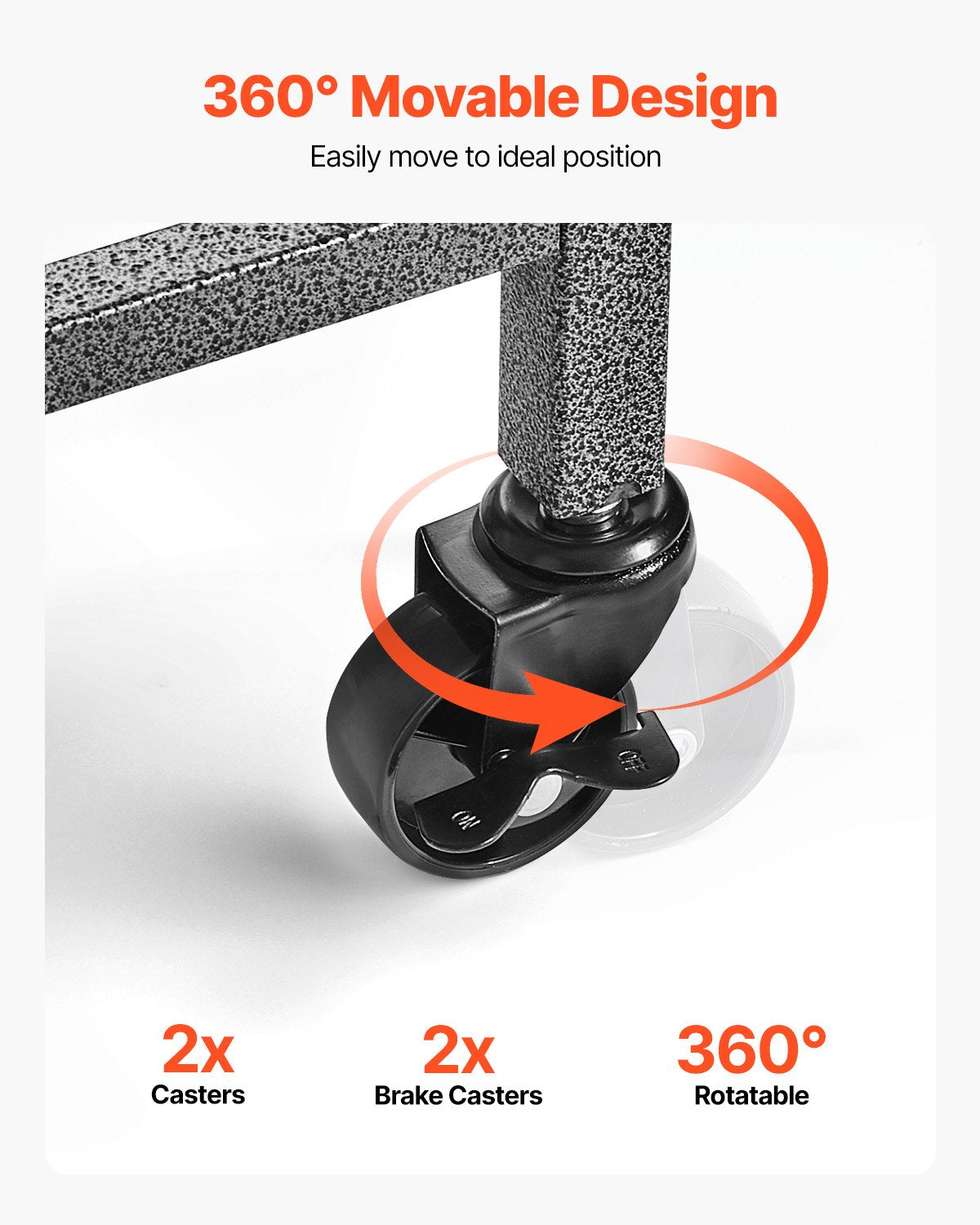 Fiskespöhållare för 15 spön, mobil spövagn med hjul, fiskeredskapsorganisatör för garage, inomhusbruk, för fiskeredskapslåda, förvaring av rulltillbehör, presenter till män