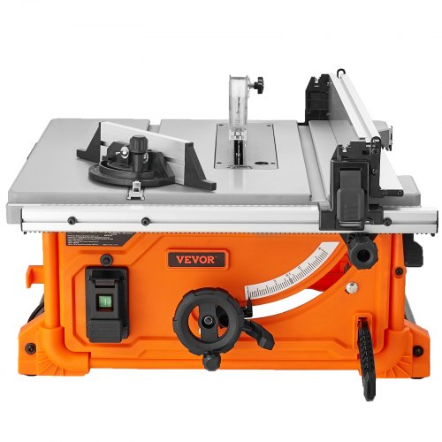 1800 W Table Saw Electric Cutting Machine, 625 mm Cutting Capacity, 4400 RPM, 85 mm 90° Crosscut Saw and 60 mm 45° Bevel Cut for Wood, Carpentry and Indoor/Outdoor Workshop