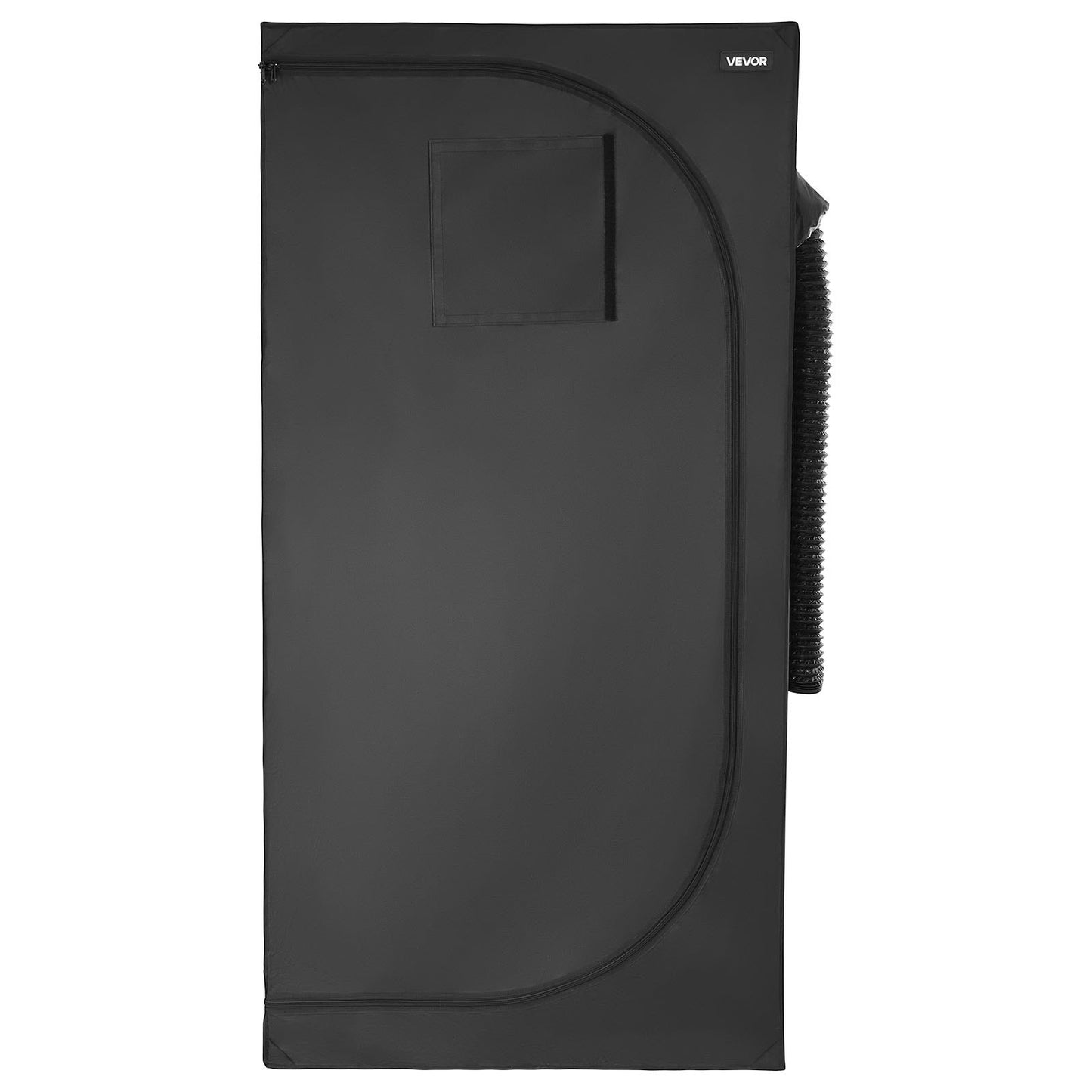 Inomhusväxttältkit, 100 x 100 x 200 cm, inomhusväxttält med fullspektrum LED-växtljus och ventilationssystem, 600D högreflekterande Mylar, odlingstält för blomstergrönsaker