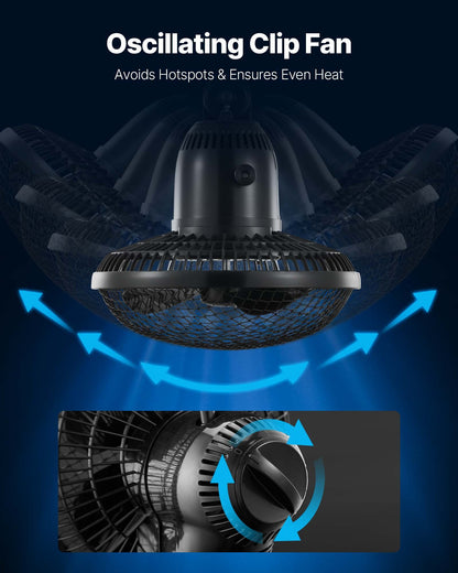 Inomhusväxttältkit, 80 x 80 x 180 cm, inomhusväxttält med fullspektrum LED-växtljus och ventilationssystem, 600D högreflekterande Mylar, odlingstält för blomstergrönsaker