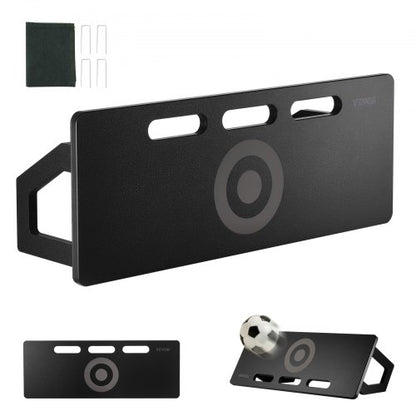 Soccer Rebounder Board, 32"X12" Portable Soccer Wall with 2 Angles Rebound, Foldable HDPE Kickback Rebound Board, Soccer Training Equipment for Kids and Adults, Passing & Shooting Practice