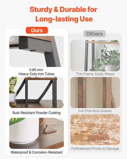 Plant Stand Indoor with Grow Lights, 160cm Tall 9-Tier Lighted Plant Shelf, Metal Corner Plants Holder, 3 Timer & 10 Brightness, Curve-Shaped Flower Display Rack for Living Room Balcony Decor