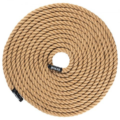 Gym Climbing Rope, 1" Diameter 50 ft Length Gym Fitness Training Rope, Gym Exercise Workout Rope for Adults, Climbing Rope for Fitness and Strength Training, Climbing Exercise, Home Workout